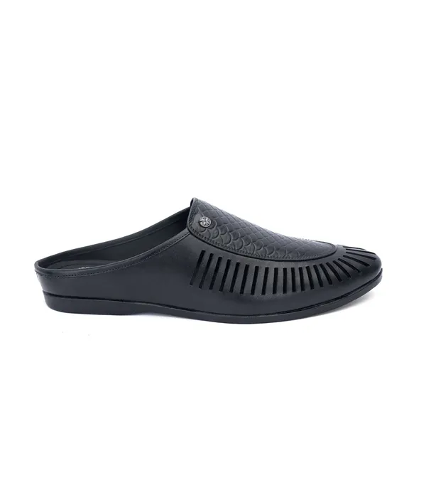 AX12_Black_Men's_Premium_Leather_Ethnic_Juttis