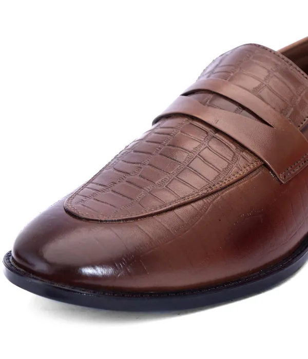 AX2_Brown_Men's_Premium_Leather_Semi-Formal_Shoes