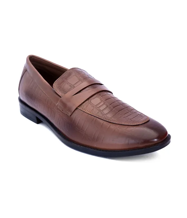 AX2_Brown_Men's_Premium_Leather_Semi-Formal_Shoes