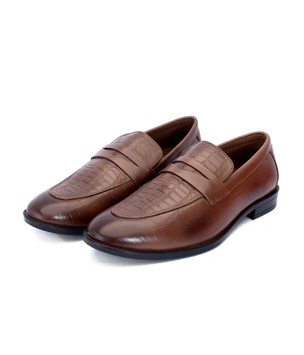 AX2_Brown_Men's_Premium_Leather_Semi-Formal_Shoes