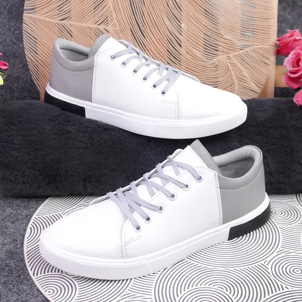 RX2_Grey_Men's_Premium_Synthetic_Casual_Shoes