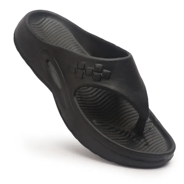 RX5_Black_Men's_Casual_Home_Slippers