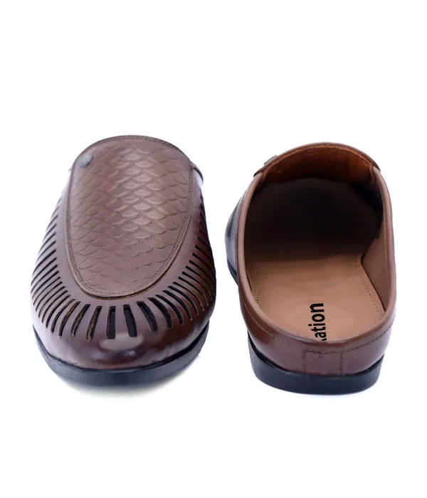 AX12_Brown_Men's_Premium_Leather_Ethnic_Juttis