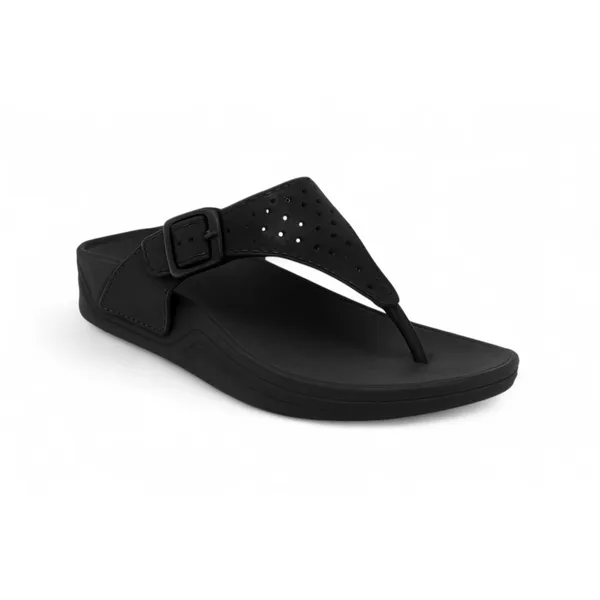 RX9_Black_Women's_Casual_Home_Slippers