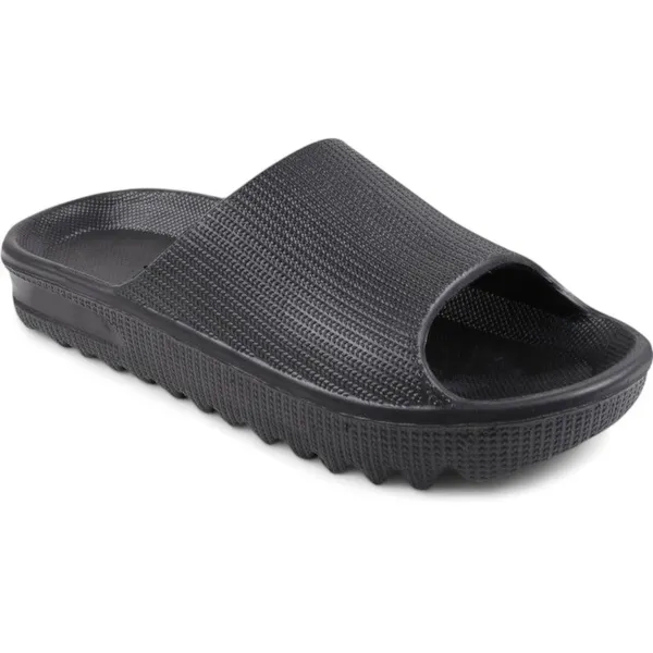 RX7_Black_Women's_Casual_Home_Slippers