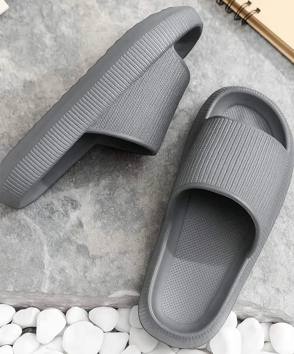 RX4_Grey_Men's_Casual_Home_Slippers