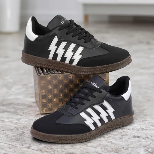 RX6_Black_Men's_Premium_Synthetic_Casual_Shoes