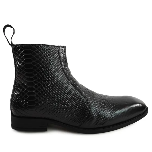 AX11_Black_Men's_Premium_Leather_Chelsea_Boots