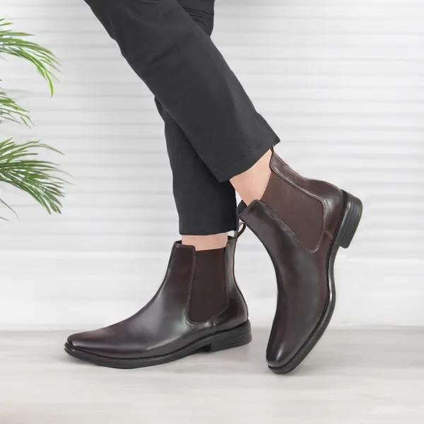 AX10_Brown_Men's_Premium_Leather_Chelsea_Boots