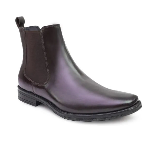 AX10_Brown_Men's_Premium_Leather_Chelsea_Boots