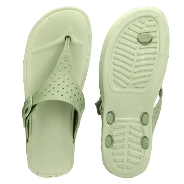 RX9_Green_Women's_Casual_Home_Slippers