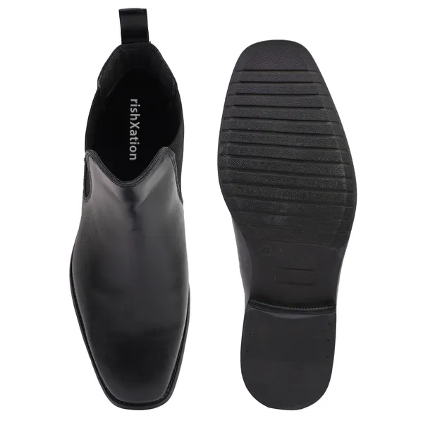 AX10_Black_Men's_Premium_Leather_Chelsea_Boots