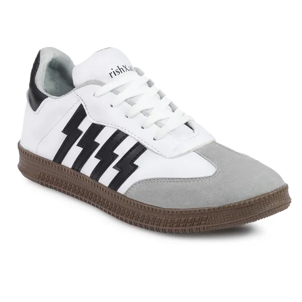 RX2_White_Men's_Premium_Synthetic_Casual_Shoes