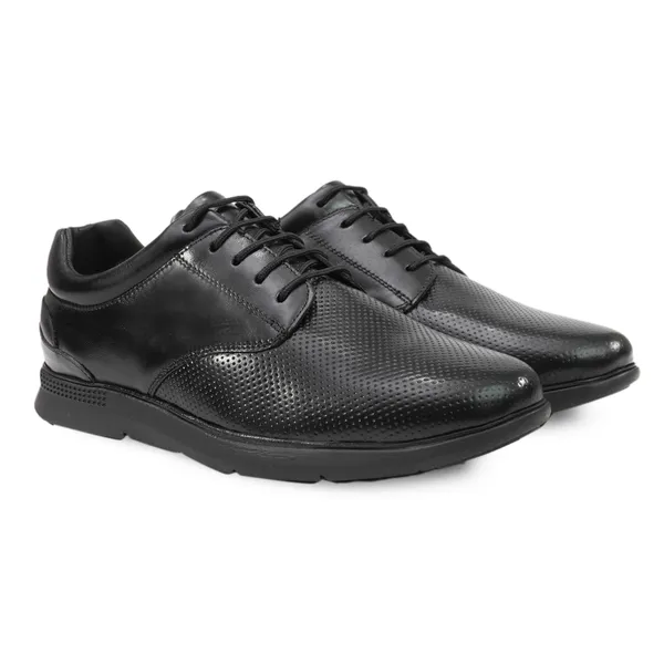 AX17_Black_Men's_Premium_Leather_Casual_Shoes