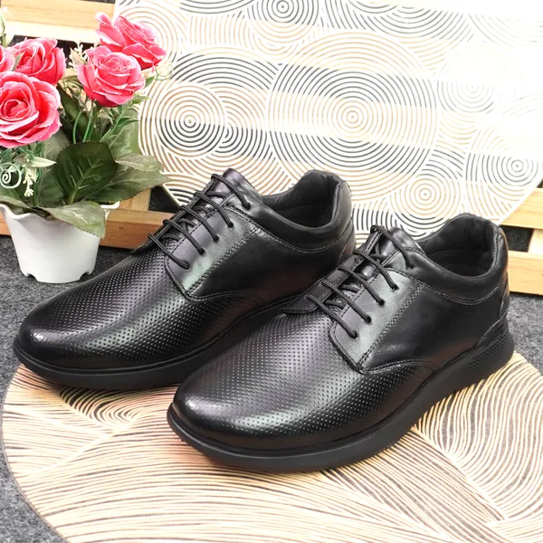 AX17_Black_Men's_Premium_Leather_Casual_Shoes