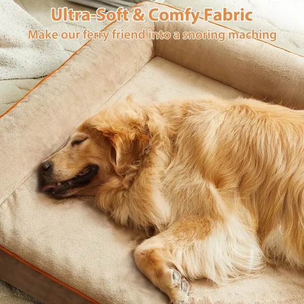 Royals_Rore_Dog_Beds_Memory_Foam_Orthopadic_Xxl_Bed_Waterproof_Layer_For_Labrador,_Bulldog,_Retriever,_Poodle,_Large_Breed_Dogbed_47X29X4_Bed,Brown