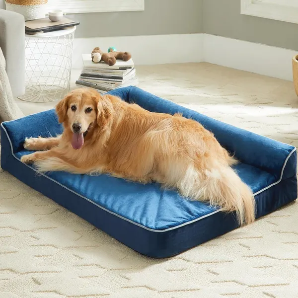 Royals_Rore_Memory_Foam_Dog_Beds_Orthopadic_XXL_Bed_Waterproof_Layer_for_Labrador,_Bulldog,_Retriever,_Poodle,_Large_Breed_dogbed_47X29X4_(Blue)