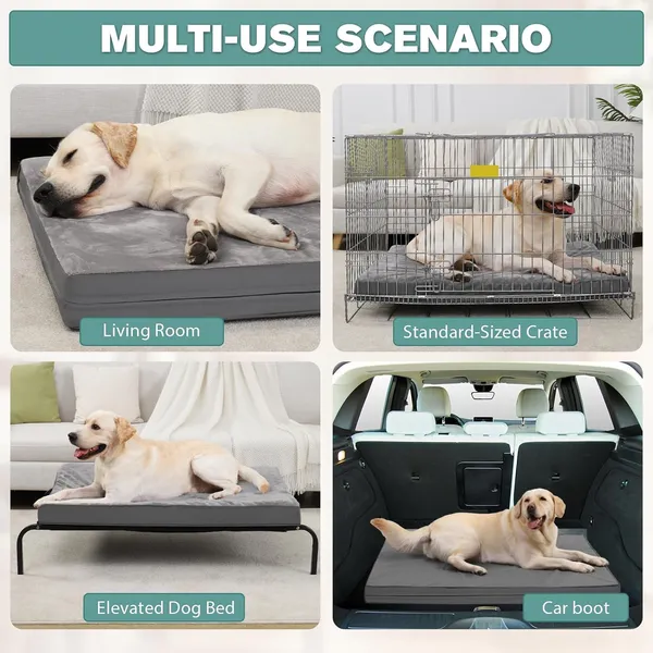 Royals_Rore_Dog_Bed_Orthopedic_XXL_Bed_Waterproof_Layer_for_Large_Breed_Dogs_47X29X4_cm_(Grey)