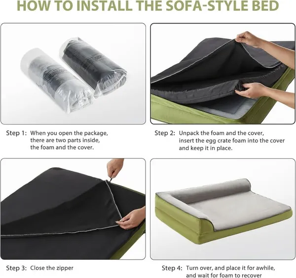 Royals_Rore_Dog_Beds_Memory_Foam_Orthopadic_XXL_Bed_Waterproof_Layer_for_Labrador,_Bulldog,_Retriever,_Poodle,_Large_Breed_Dogbed_47x29x4_(Green,_47x29x4)