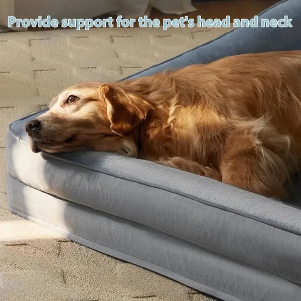Royals_Rore_Dog_Beds_Memory_Foam_Orthopadic_XXL_Bed_Waterproof_Layer_for_Labrador,_Bulldog,_Retriever,_Poodle,_Large_Breed_Dogbed_47x29x4_(Grey,_47x29x4)