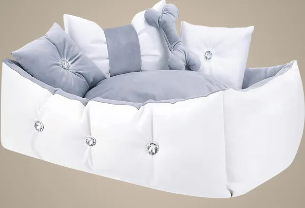Grey_Premium_Soft_Fabric_Bolster_For_Pet