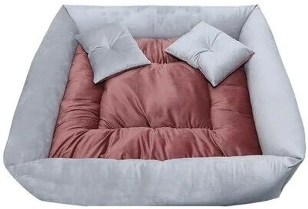 Silver_Premium_Soft_Fabric_Bolster_For_Pet