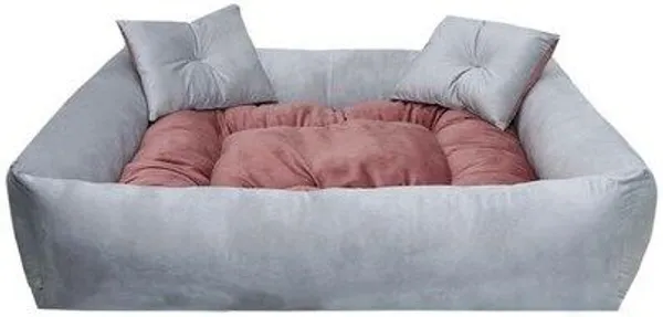 Silver_Premium_Soft_Fabric_Bolster_For_Pet