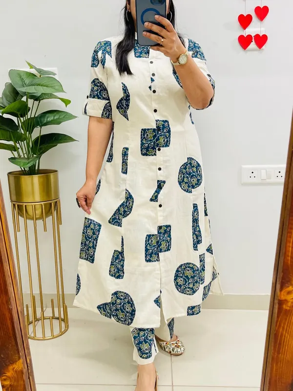 Indigo_Mosaic_Kurta_Co-Ord_Set