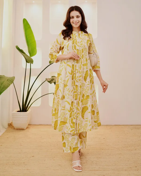 Harini_Lime_Printed_Kurta_Set