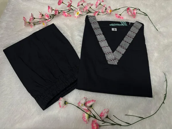 Bloomline_Kurta_Set_–_Classic_Black