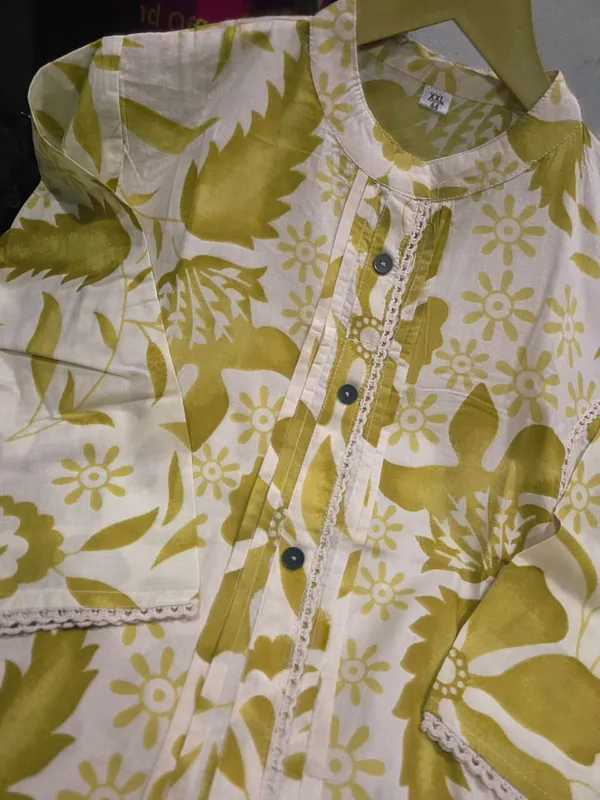 Harini_Lime_Printed_Kurta_Set