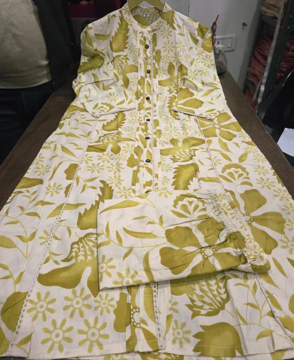 Harini_Lime_Printed_Kurta_Set