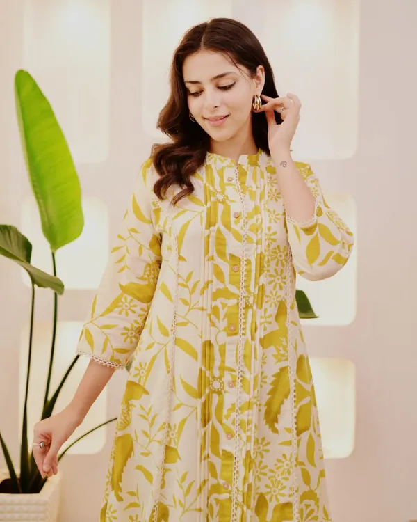 Harini_Lime_Printed_Kurta_Set
