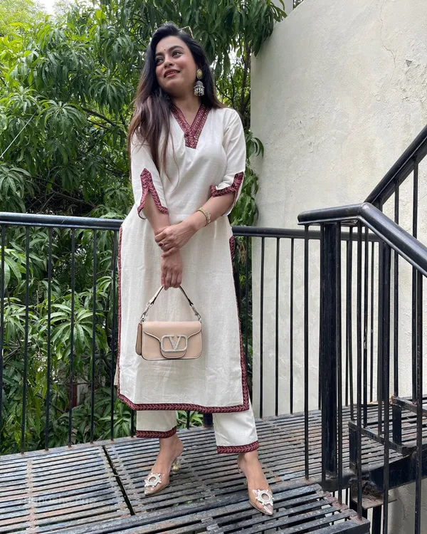 White_Cotton_Co-Ord_Set_For_Women
