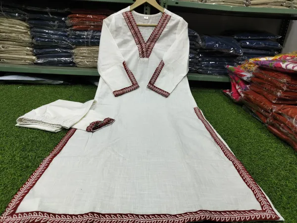White_Cotton_Co-Ord_Set_For_Women