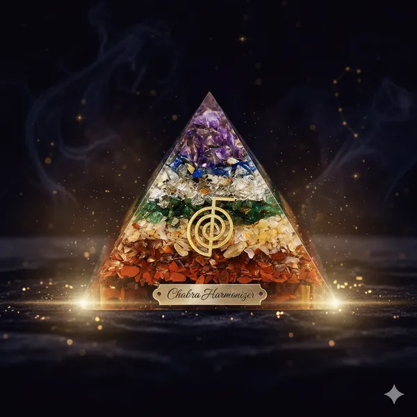 7_Chakra_Orgonite_Healing_Pyramid_-_Handcrafted_Reiki_Charged_Energy_Crystal_-_Copper_Spiral_&_Natural_Gemstones_for_Spiritual_Alignment,_Stress_Relief,_and_Vastu_Decoration