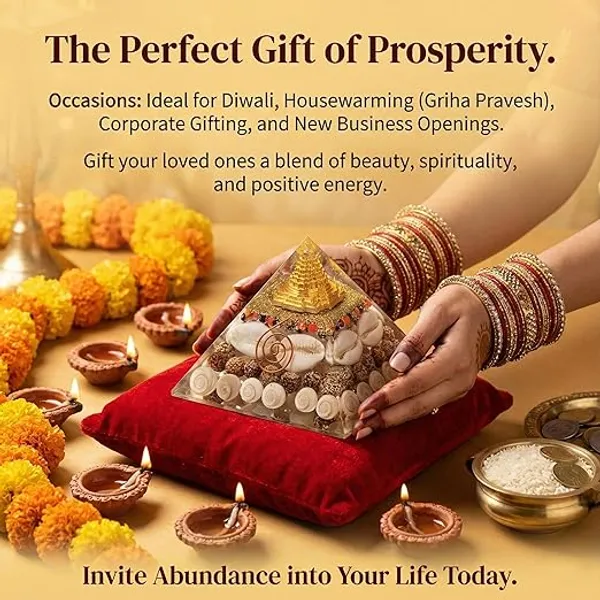 Handcrafted_Shree_Yantra_Orgone_Pyramid_with_Rudraksha_&_Cowrie_Shells_–_Energy_Generator_for_Wealth,_Prosperity,_and_Spiritual_Protection
