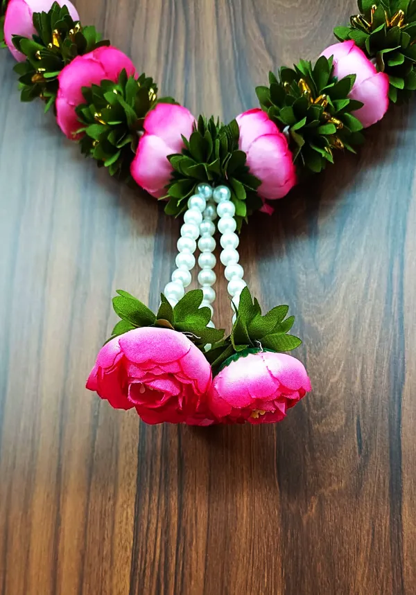 Lotus_Pink_Peony_Fabric_Washable_Handmade_Artificial_Garland_Flower_Mala_for_Photo_Frame_&_God_Idols
