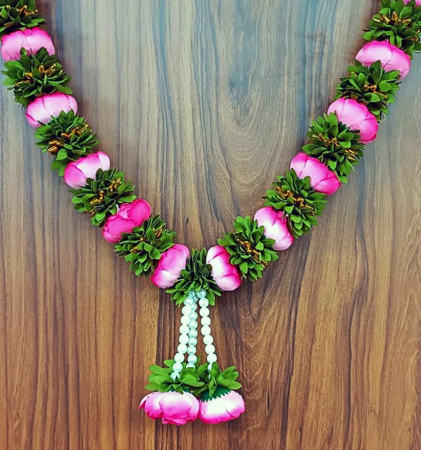 Lotus_Pink_Peony_Fabric_Washable_Handmade_Artificial_Garland_Flower_Mala_for_Photo_Frame_&_God_Idols