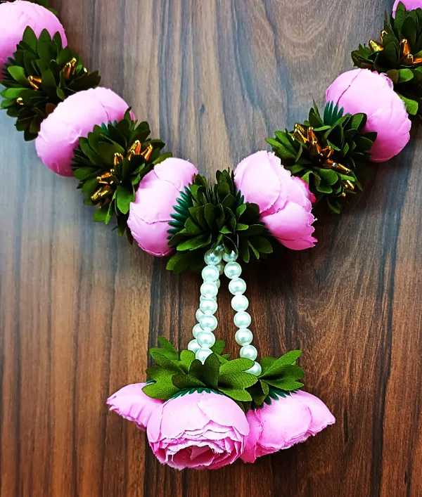 Pink_Peony_Decorative_Garland_Auspicious_Floral_Mala_for_God_Idols_&_Frames
