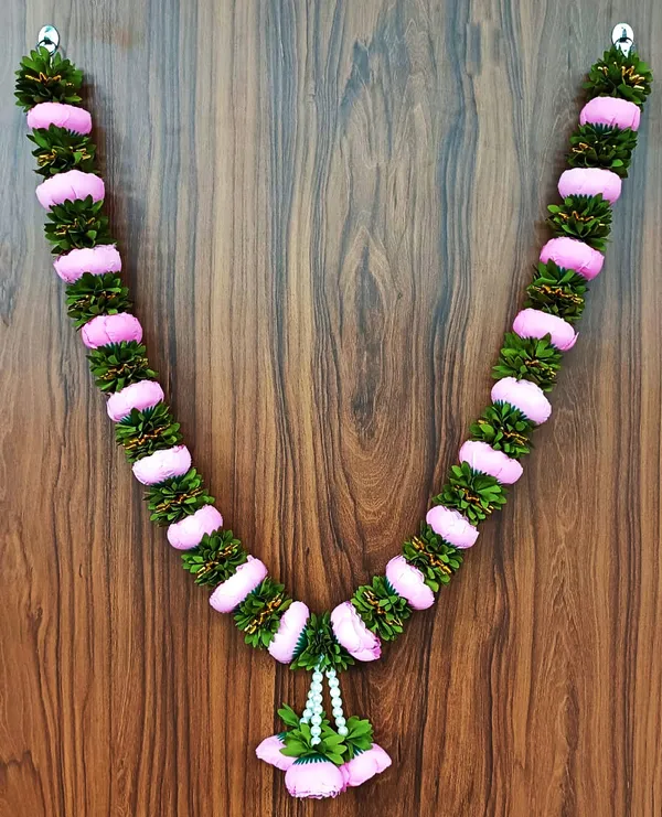Pink_Peony_Decorative_Garland_Auspicious_Floral_Mala_for_God_Idols_&_Frames