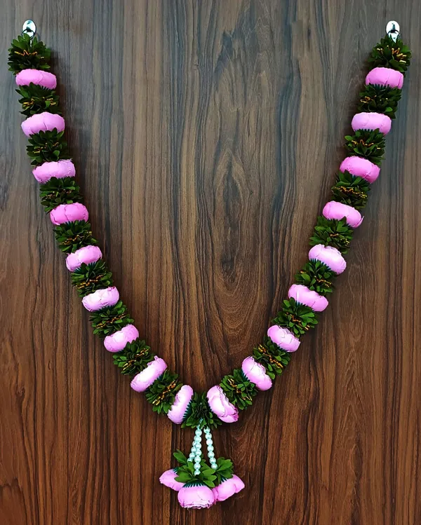 Pink_Peony_Decorative_Garland_Auspicious_Floral_Mala_for_God_Idols_&_Frames