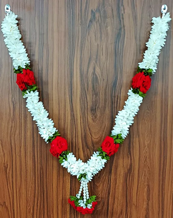 Red_Floral_Washable_Garland_Ritual_Decoration_for_Idols_&_Photo_Frames