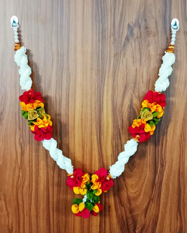 Pearl_&_Multicolor_Washable_Garland_(34)_Auspicious_Mandir_Decoration