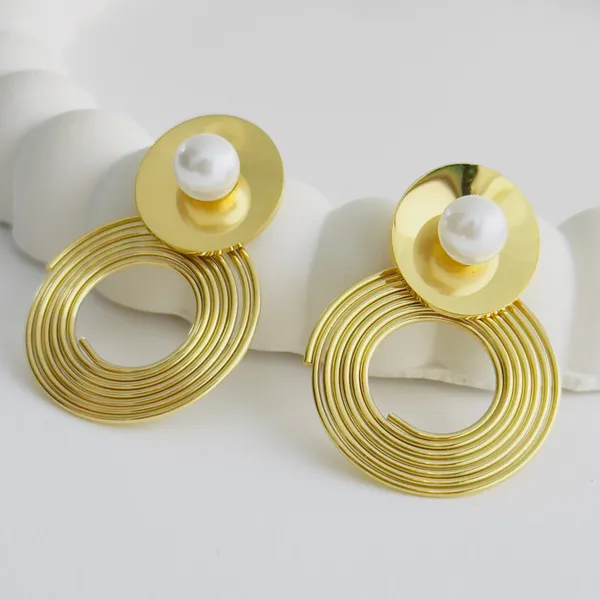 Golden_Orbit_Pearl_Hoop_Earrings_For_Women