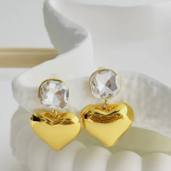 Golden_Radiant_Heart_Crystal_Drop_Earrings_For_Women