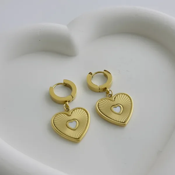 Golden_Radiant_Hearts_Earrings_For_Women