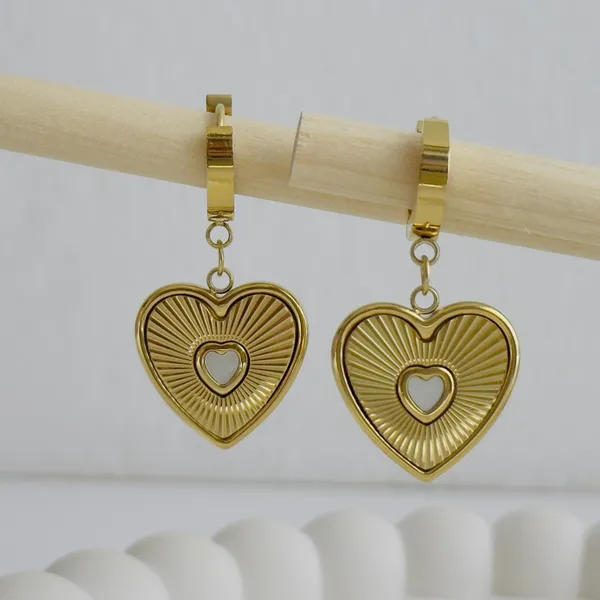 Golden_Radiant_Hearts_Earrings_For_Women