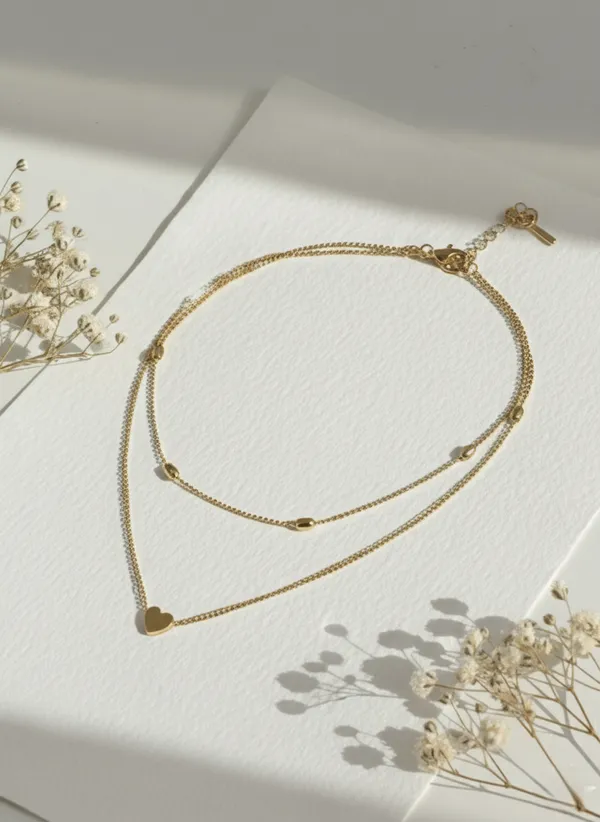 Ziwels_18K_Gold-Plated_Two-Layer_Heart_Pendant_Necklace_–_Waterproof_&_Anti-Tarnish