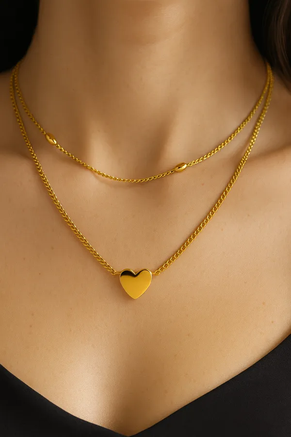 Ziwels_18K_Gold-Plated_Two-Layer_Heart_Pendant_Necklace_–_Waterproof_&_Anti-Tarnish